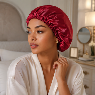 SMY SatinCare™ | Bonnet en Satin Anti-Frisottis