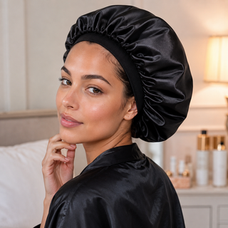 SMY SatinCare™ | Bonnet en Satin Anti-Frisottis