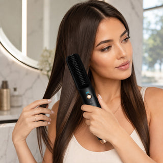 SMY LissBrush Pro™ | Brosse Lissante Sans Fil Premium