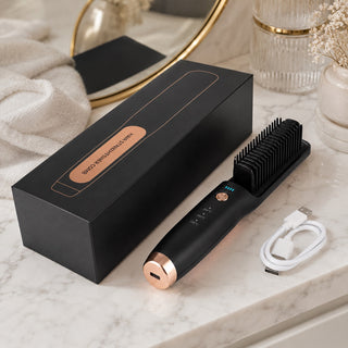 SMY LissBrush Pro™ | Brosse Lissante Sans Fil Premium